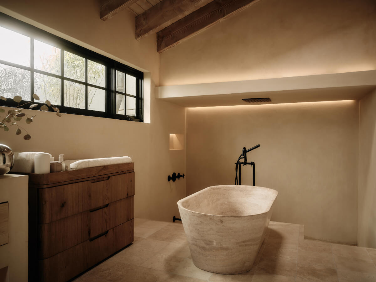 6 Tulum-Inspired Interiors in a Spanish Californian Home