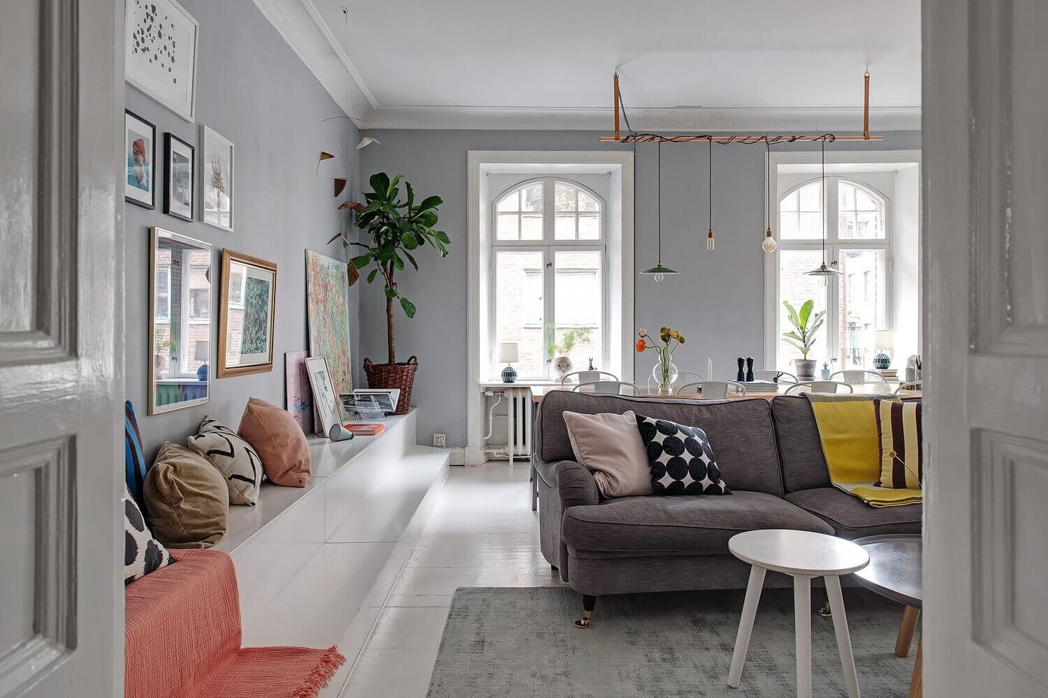 AScandinavianApartmentDecoratedwithBrightPopsofColor TheNordroom1 1 A Scandinavian Apartment Decorated with Bright Pops of Color