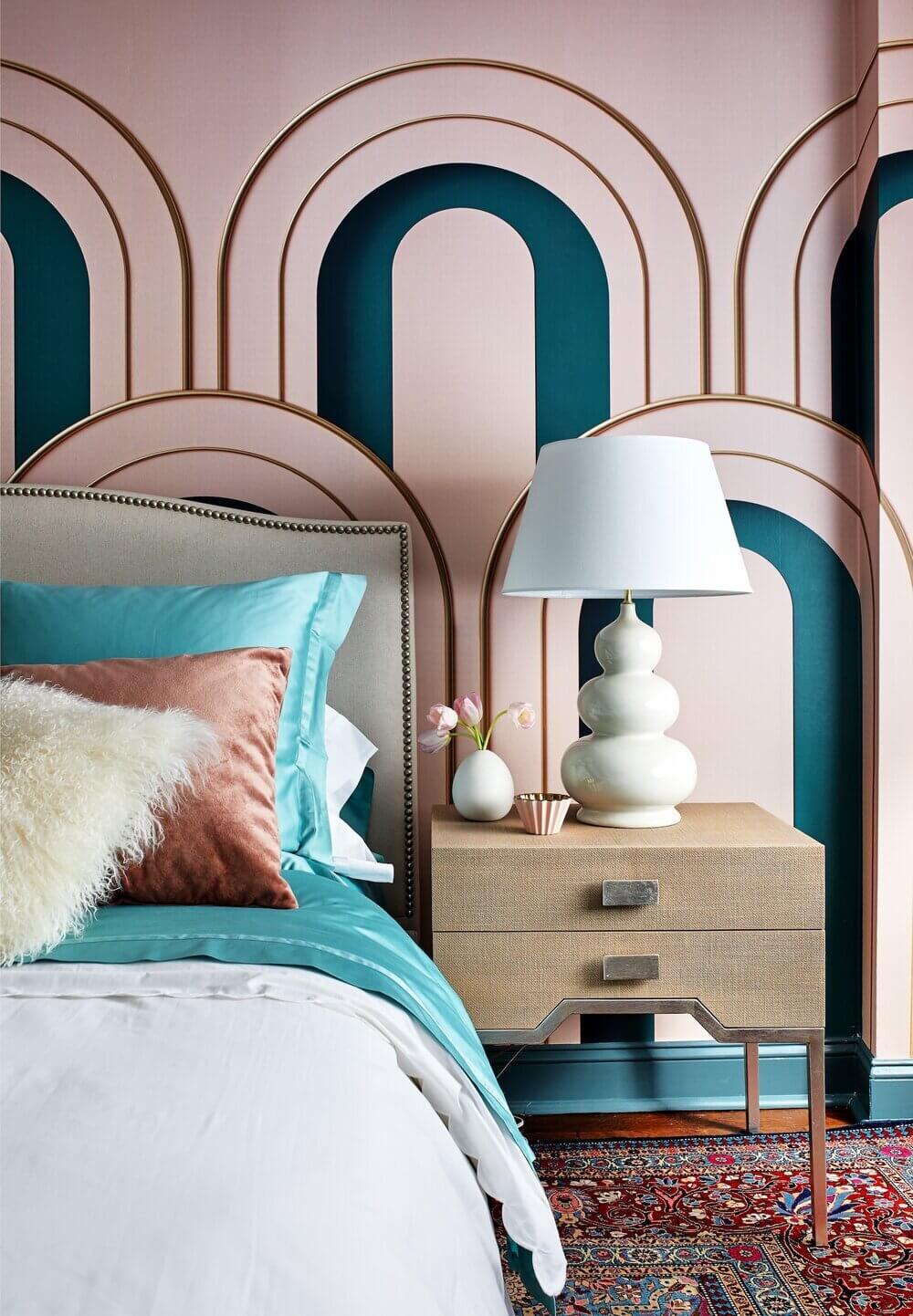 AVibrantPinkandBlueApartmentwithCleverStorageIdeas TheNordroom13 A Vibrant Pink and Blue Apartment with Clever Storage Ideas