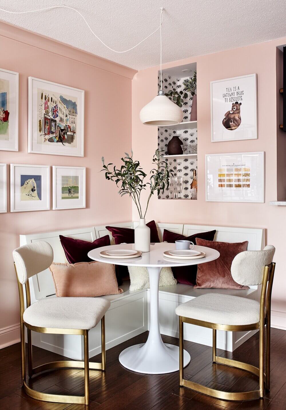 AVibrantPinkandBlueApartmentwithCleverStorageIdeas TheNordroom7 A Vibrant Pink and Blue Apartment with Clever Storage Ideas