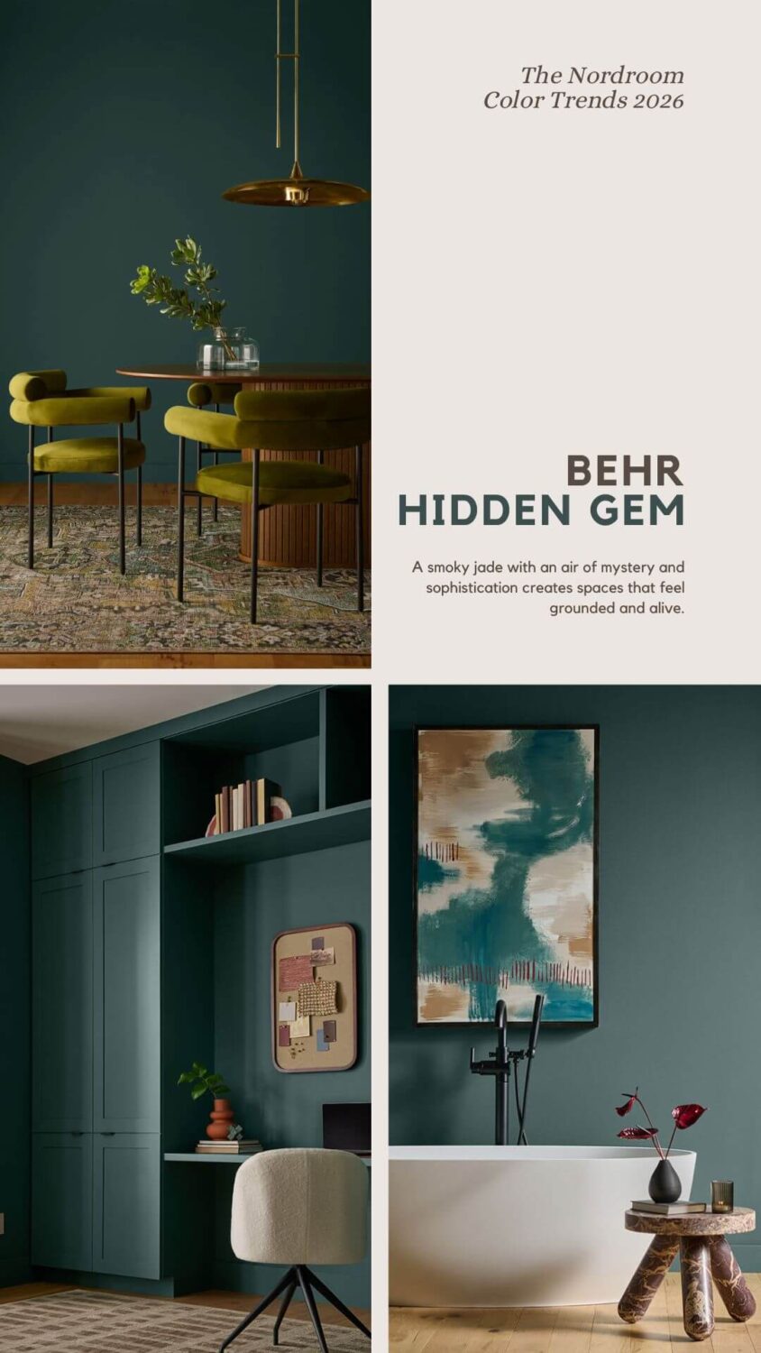behr color 2026 hidden gem nordroom Behr Color of the Year 2026: Hidden Gem