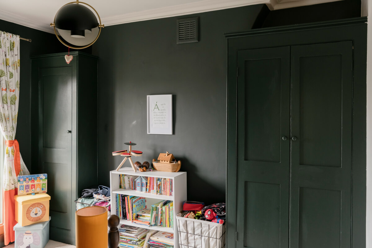 black kids bedroom