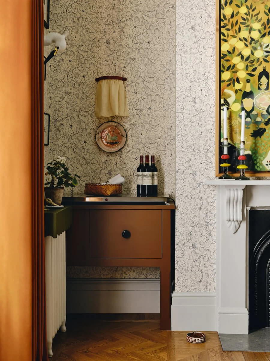 brown cabinet The Dependables Paint Collection by Beata Heuman and Mylands