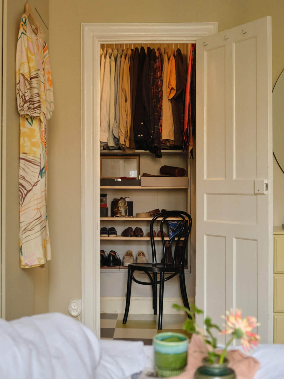 built-in wardrobe