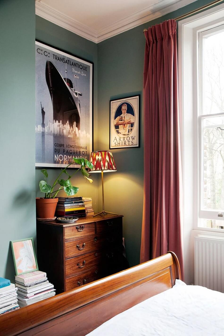 colorful eclectic home luke edward hall duncan campbell nordroom13 The Colorful Eclectic Home of Designer Luke Edward Hall & Duncan Campbell