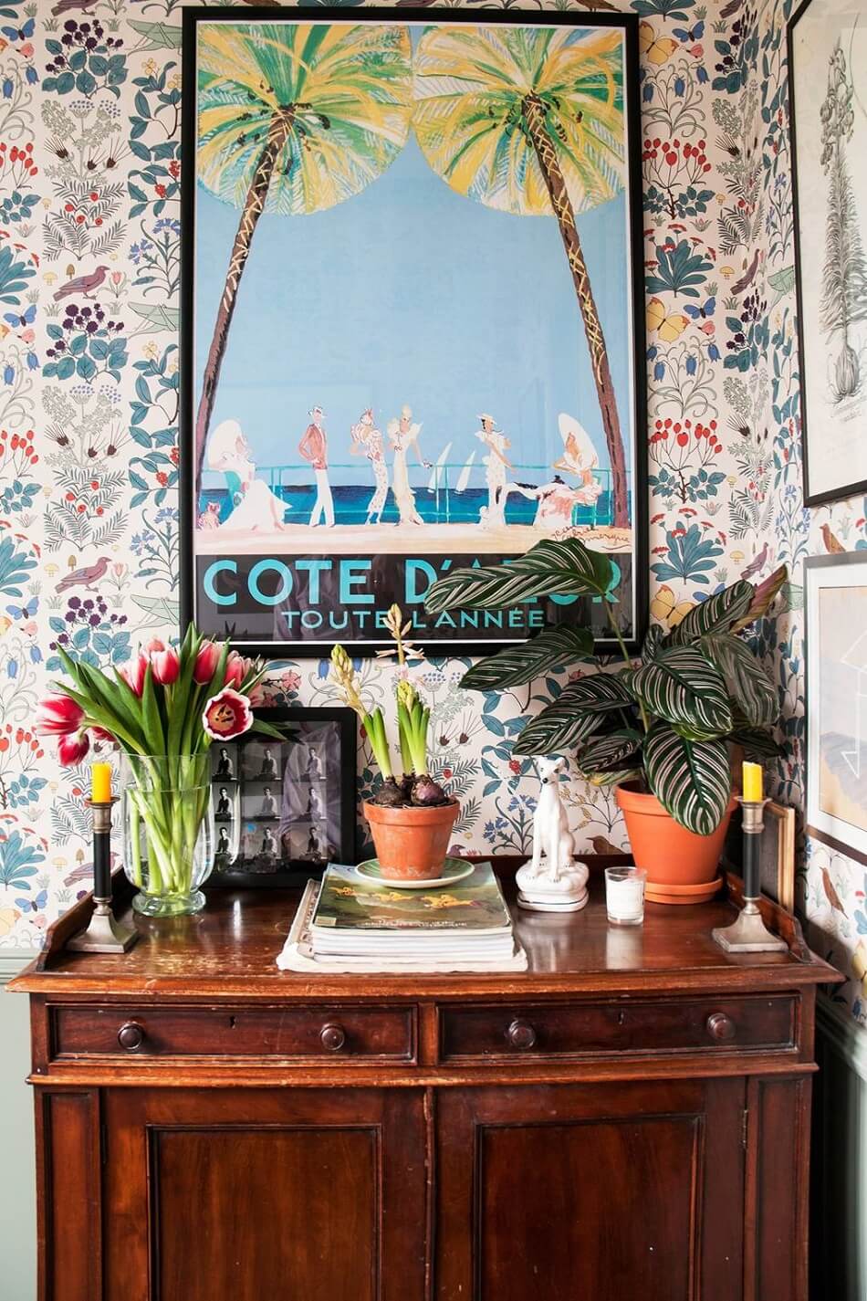 colorful eclectic home luke edward hall duncan campbell nordroom16 The Colorful Eclectic Home of Designer Luke Edward Hall & Duncan Campbell