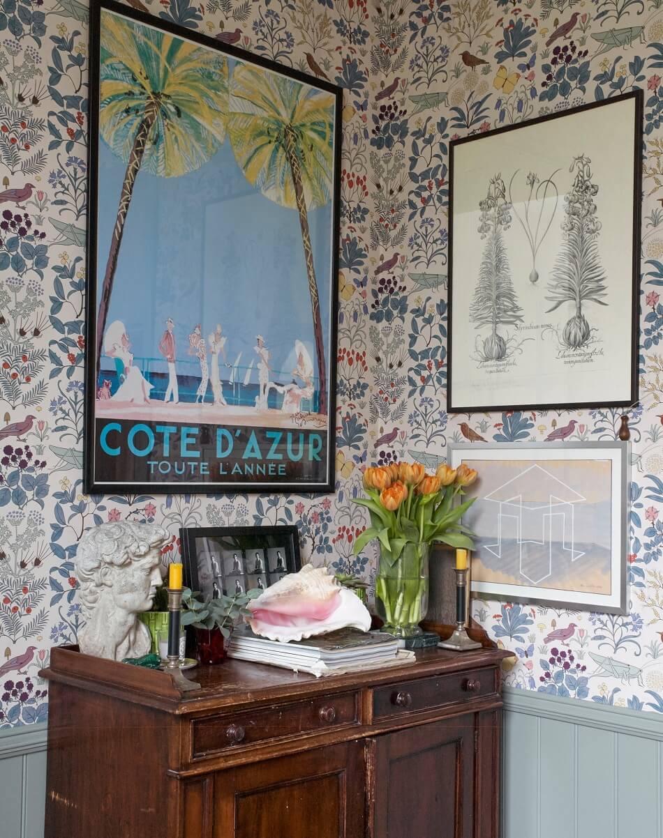 colorful eclectic home luke edward hall duncan campbell nordroom18 The Colorful Eclectic Home of Designer Luke Edward Hall & Duncan Campbell