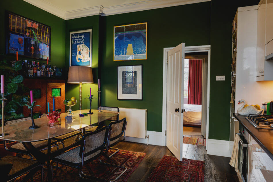 colorful eclectic home luke edward hall duncan campbell nordroom2 The Colorful Eclectic Home of Designer Luke Edward Hall & Duncan Campbell