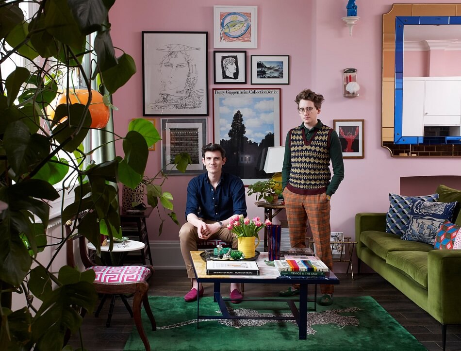 colorful eclectic home luke edward hall duncan campbell nordroom6 The Colorful Eclectic Home of Designer Luke Edward Hall & Duncan Campbell