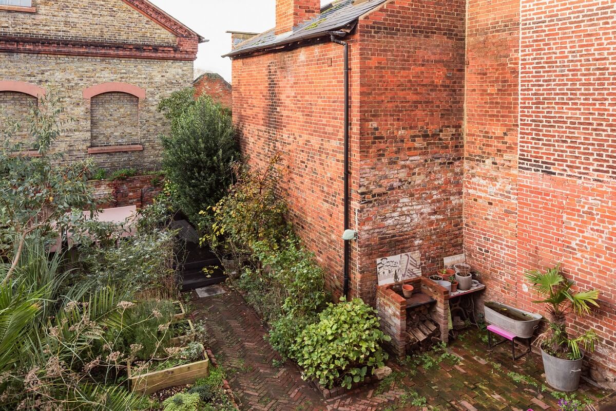 enclosed garden