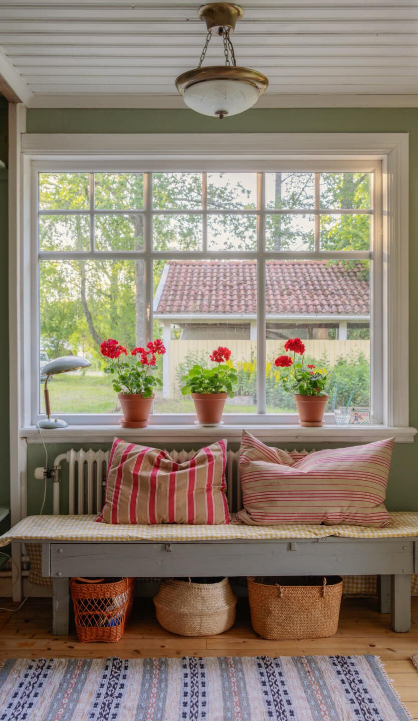 entry hall bench
