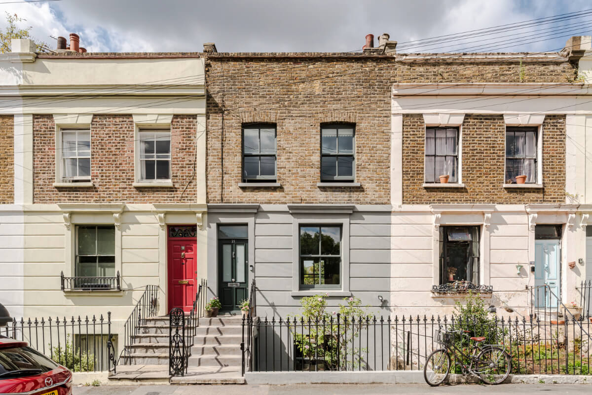 exterior london home