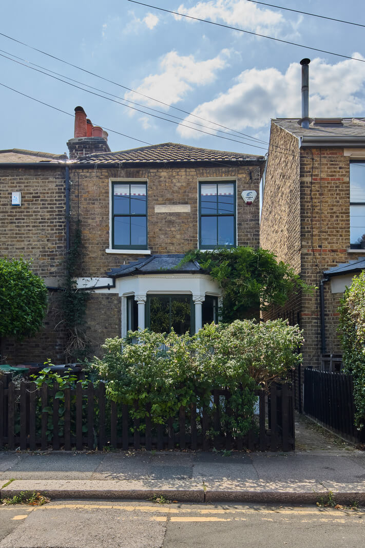 exterior london home 1 A 19th Century London Cottage with a Stunning Kitchen Extension