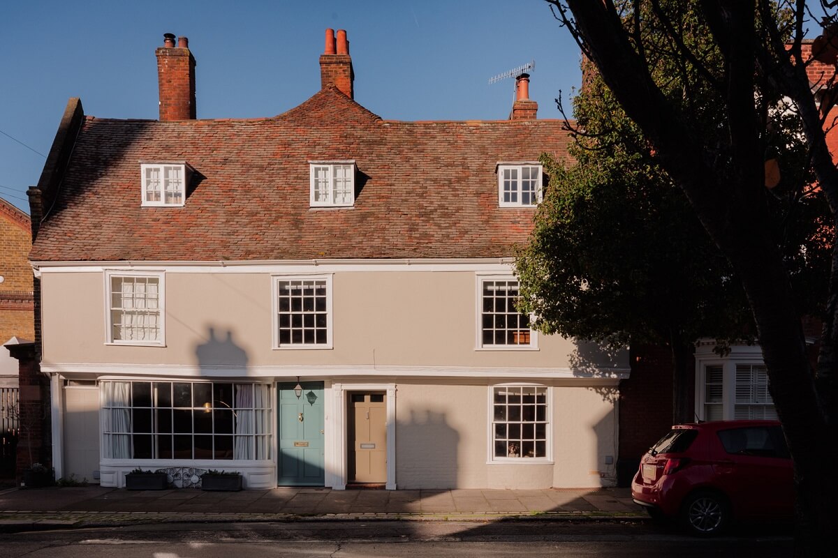 facade historic house england