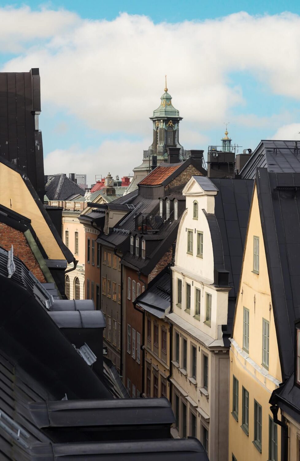 gamla stan stockholm view from above