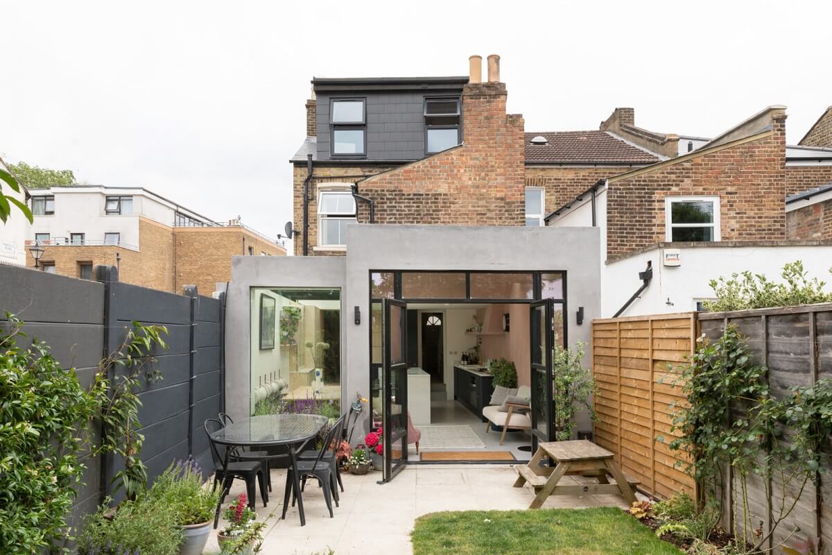 garden historic english house with modern extension nordroom