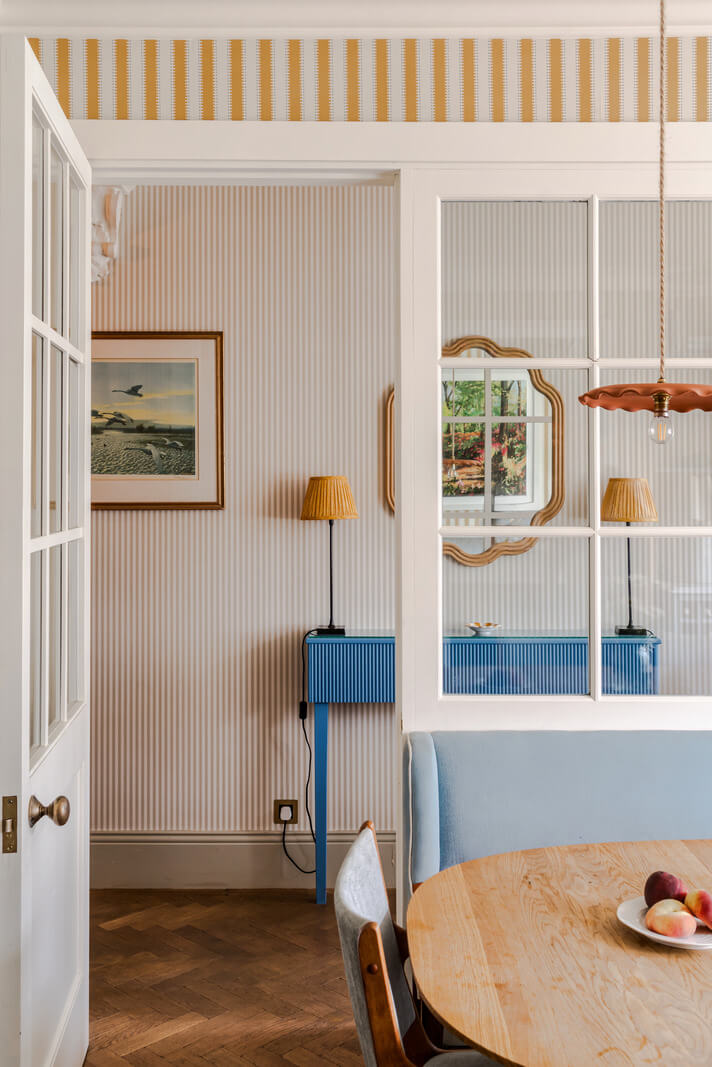 glass door to hall
