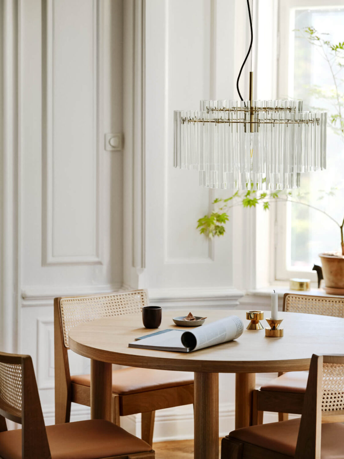 glass pendant light ikea stockholm 2025 nordroom IKEA STOCKHOLM 2025 Collection: Classic Designs Made Of Natural Materials