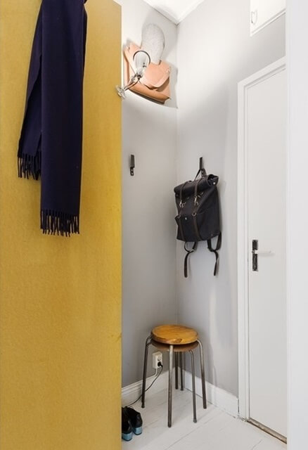 hallway nook with shelves nordroom