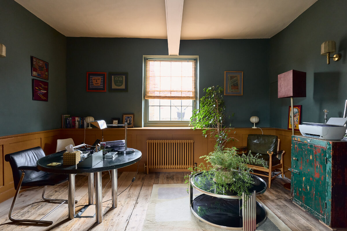 home office paneling