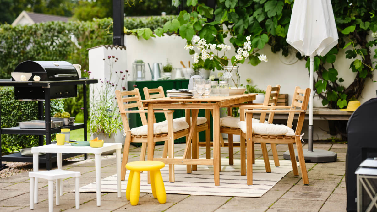 IKEA ASKHOLMEN PH196242 New IKEA Balcony and Garden Inspiration for Summer 2025