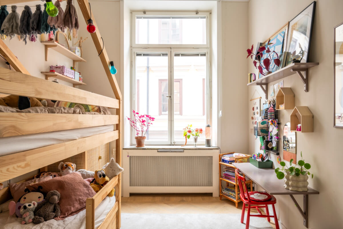 kids bedroom bunk bed