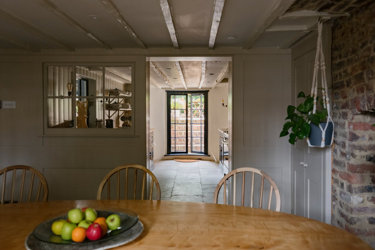 kitchen dining space