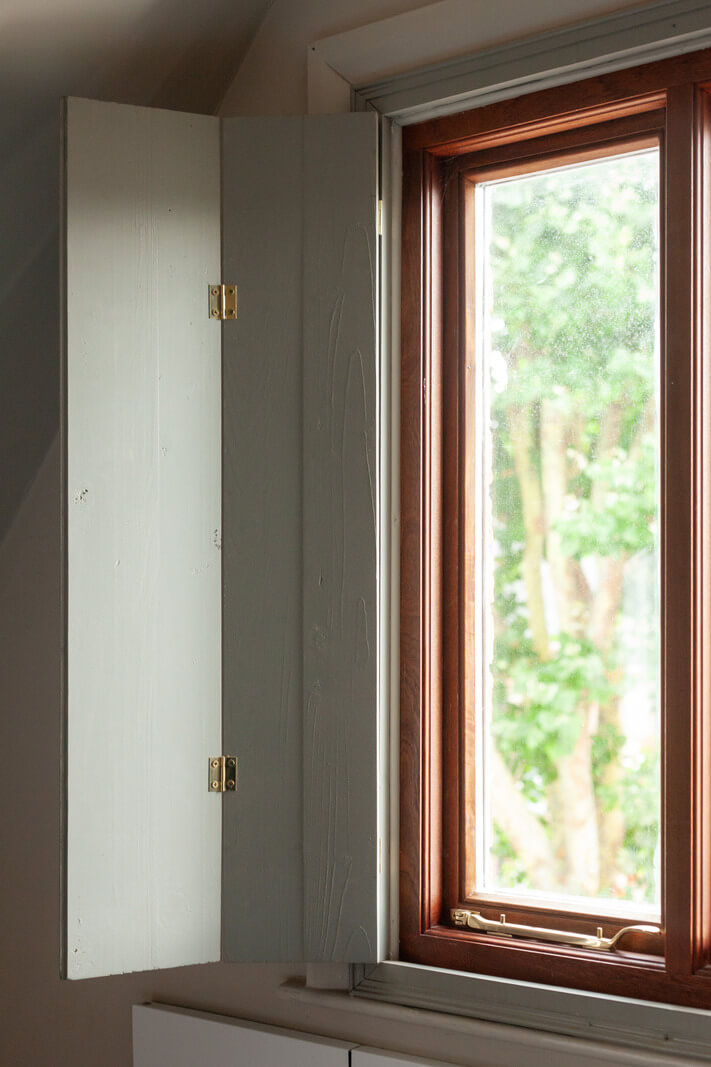 kitchen window shutters