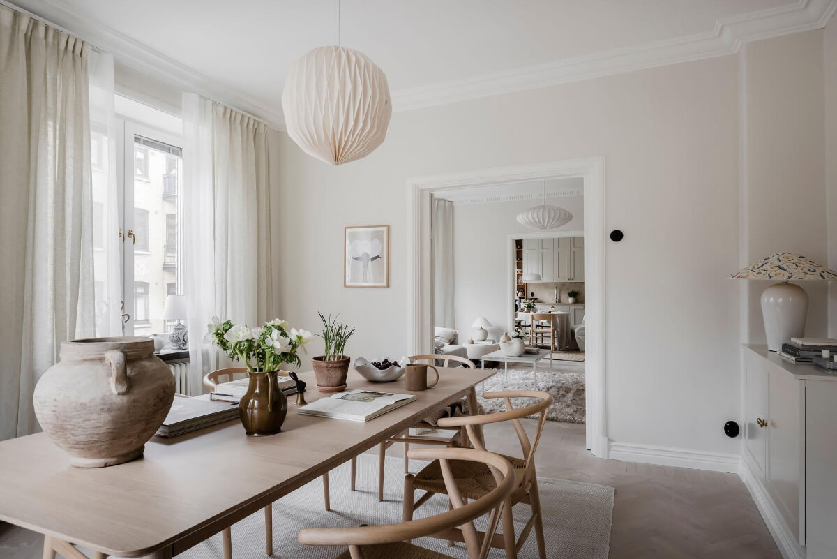 large dining table