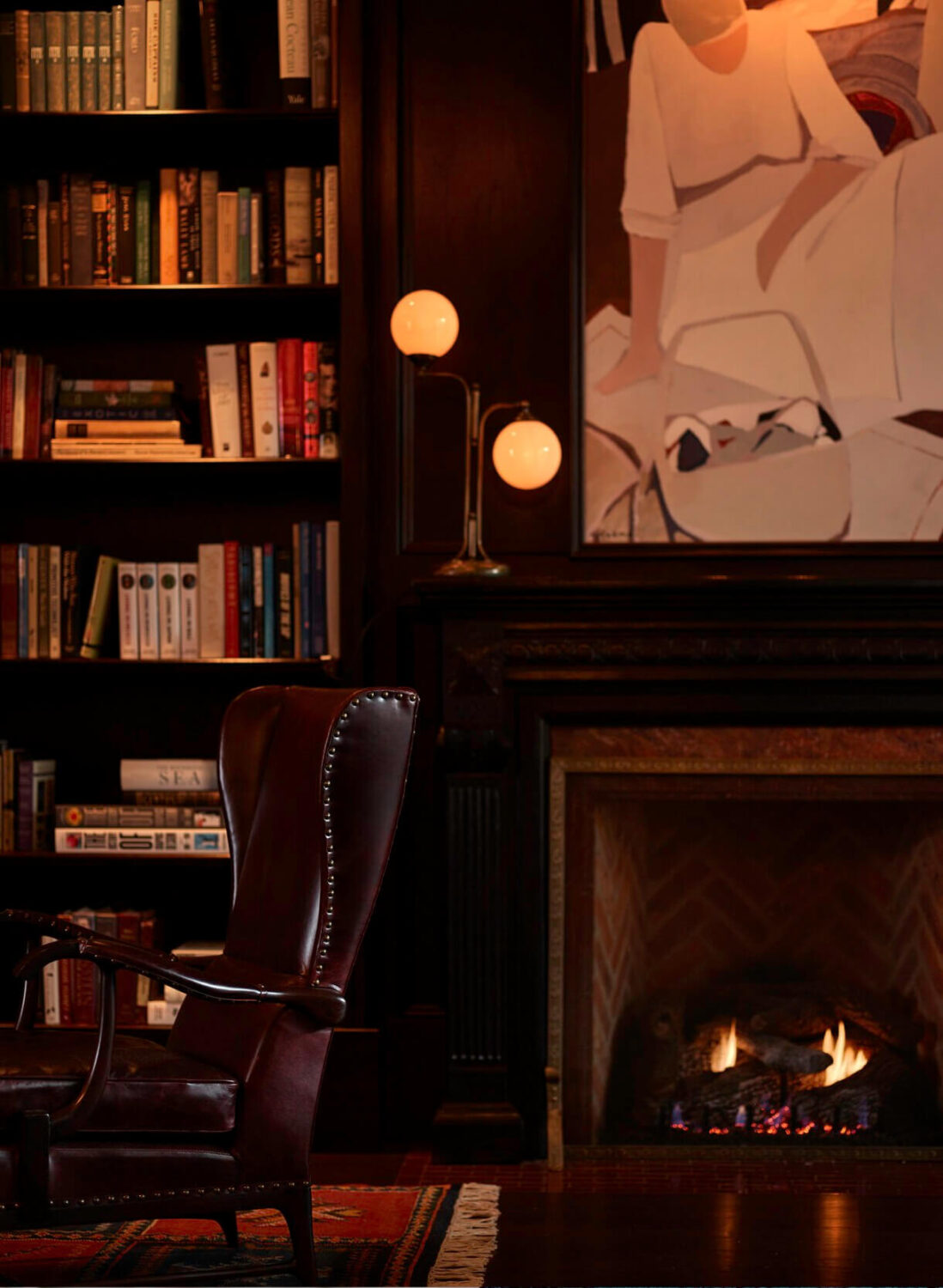 library-the-maker-hotel-new-york-nordroom
