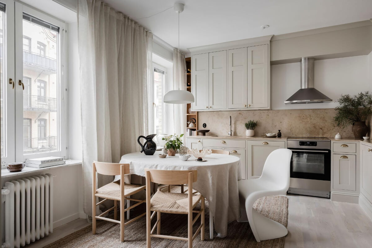 light neutral kitchen