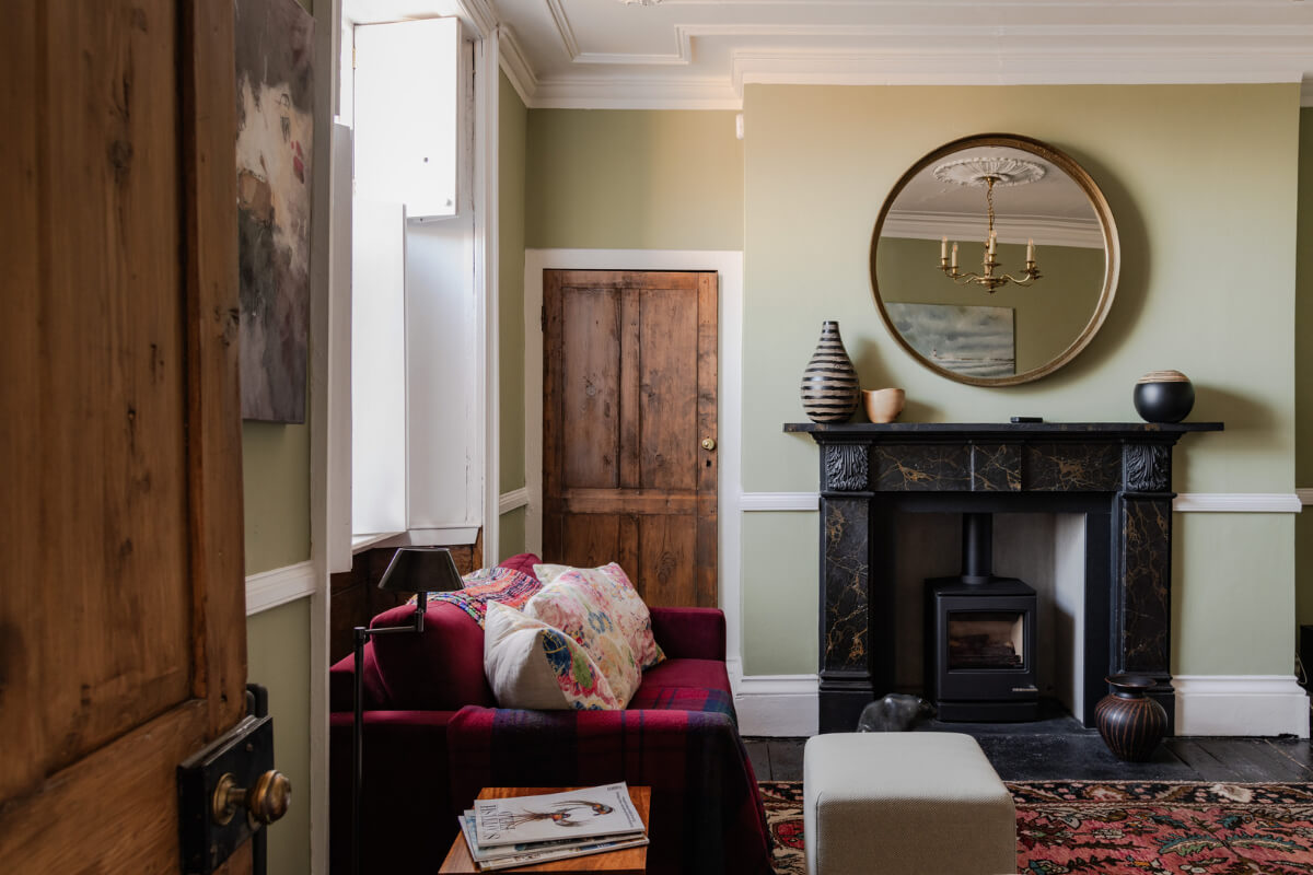 living room black marble fireplace mantel