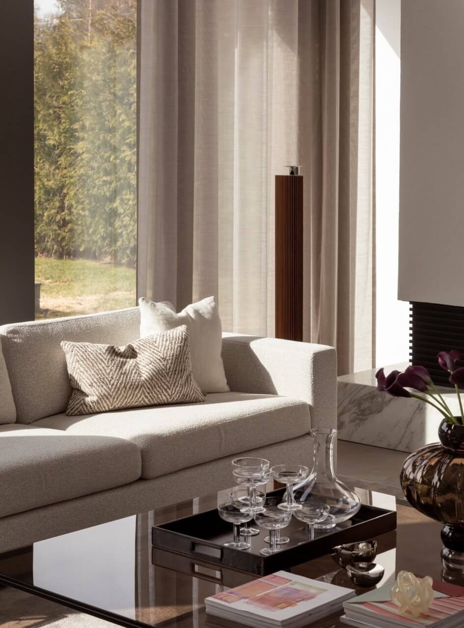 living room detail
