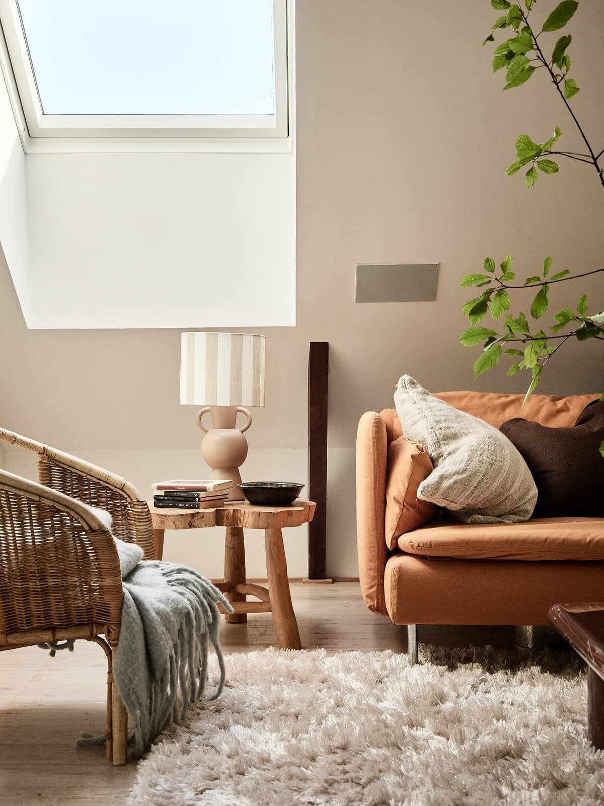 living room detail