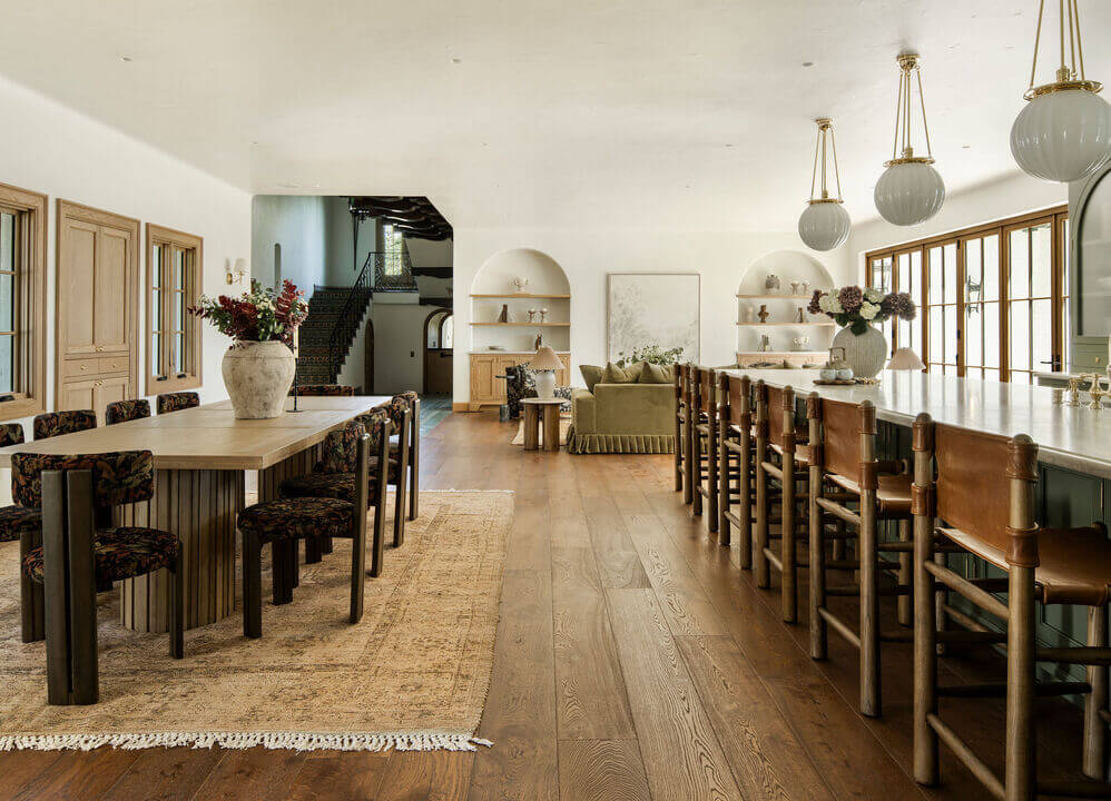 open plan living space