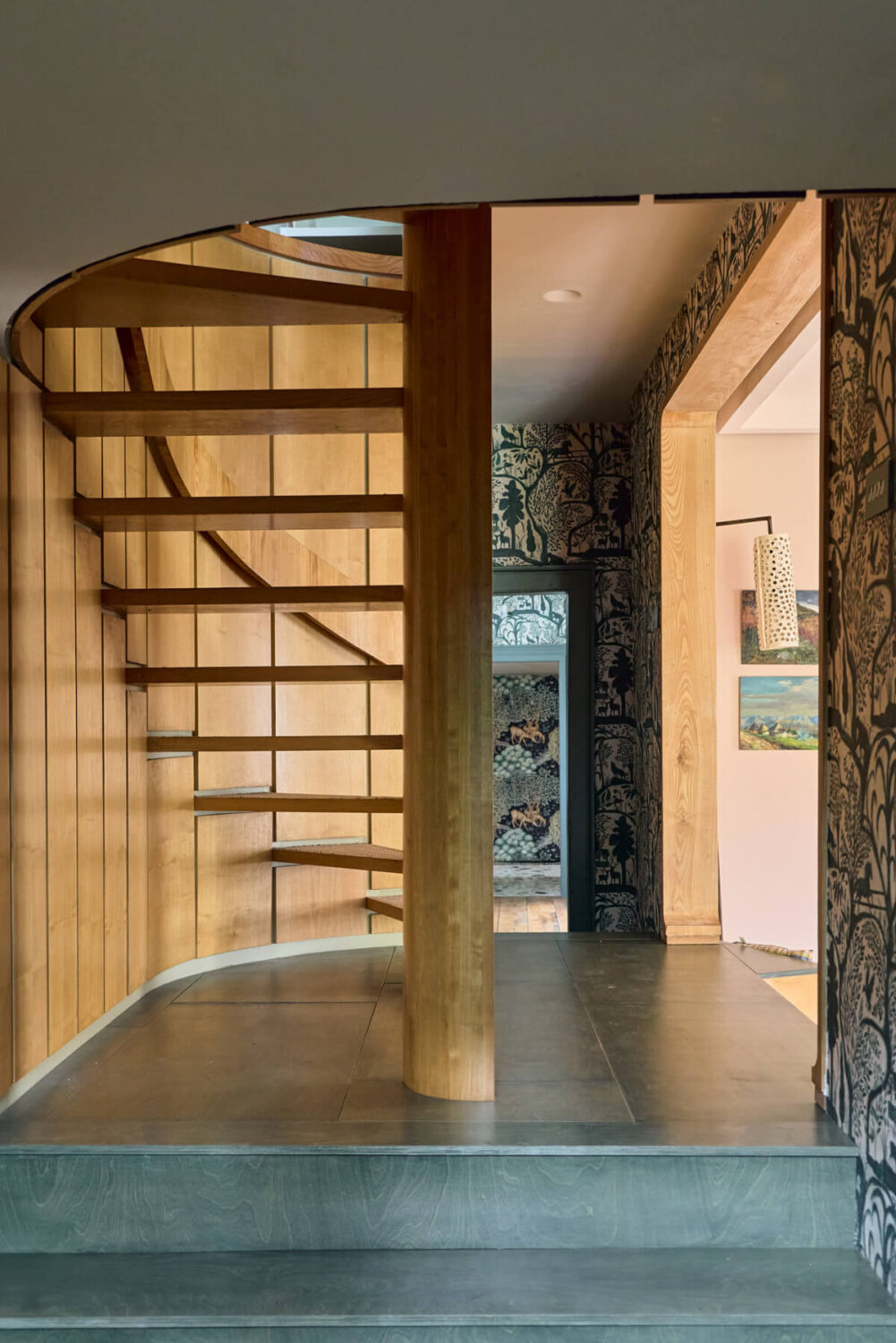 open staircase