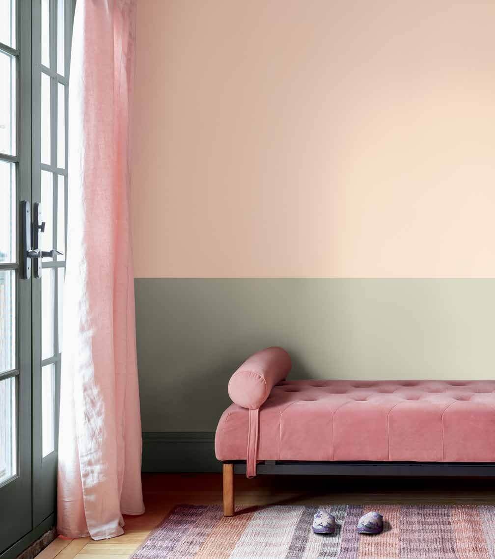 pink and green room benjamin moore color of the year 2025 cinnamon slate nordroom