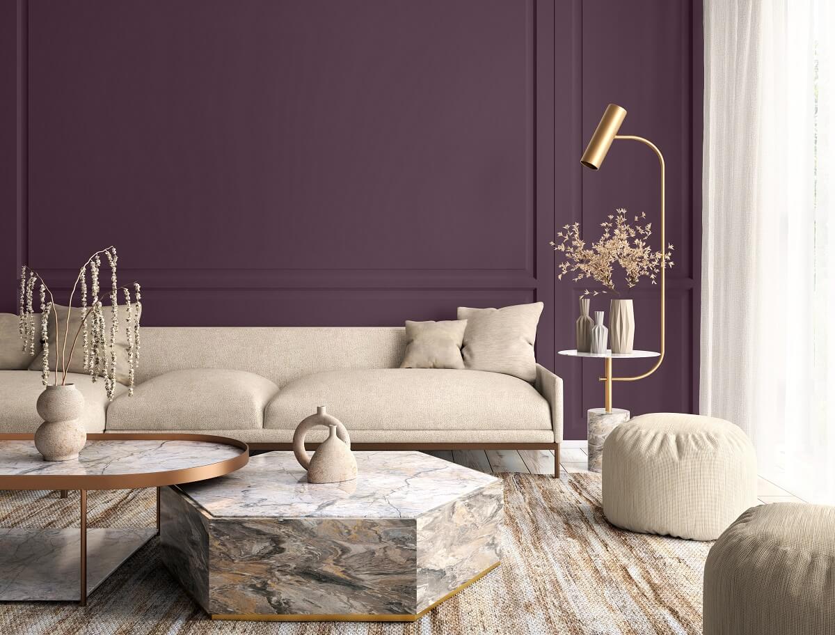 purple basil glidden ppg color of the year 2025 nordroom