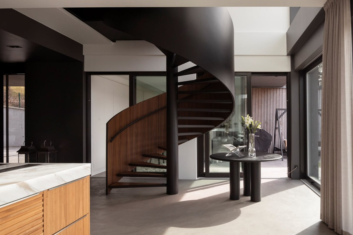 spiral staircase