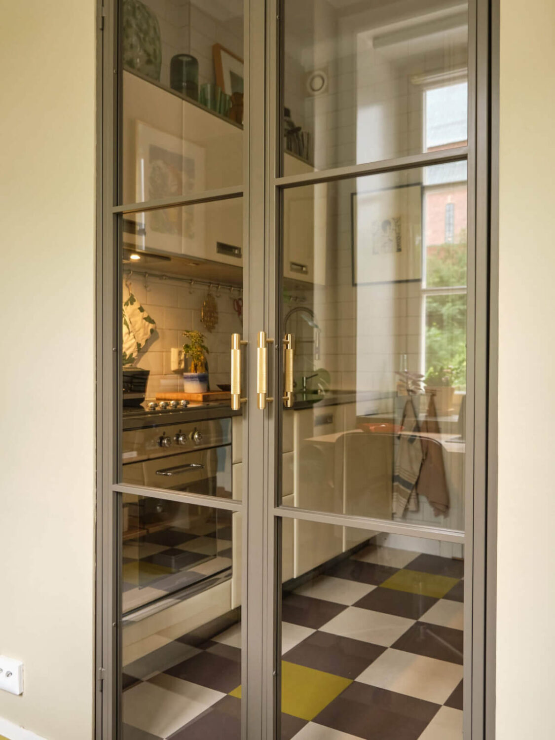 steel doors detail