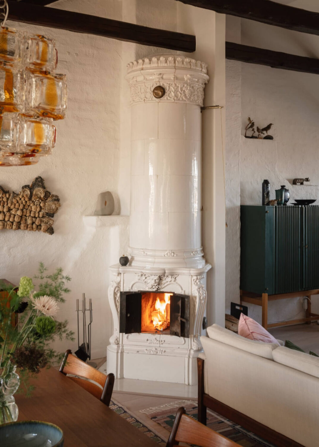 swedish fireplace