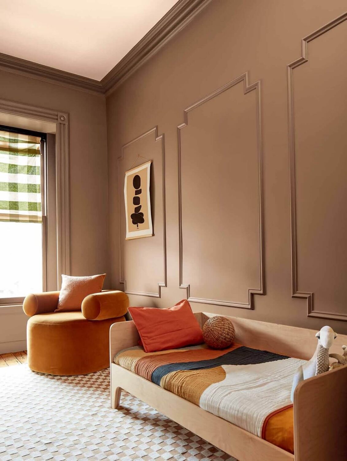 tan colored room benjamin moore color of the year 2025 cinnamon slate nordroom