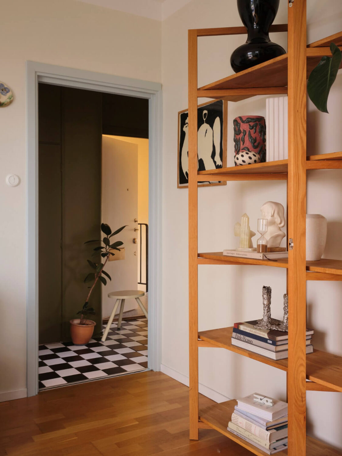 view into hall
