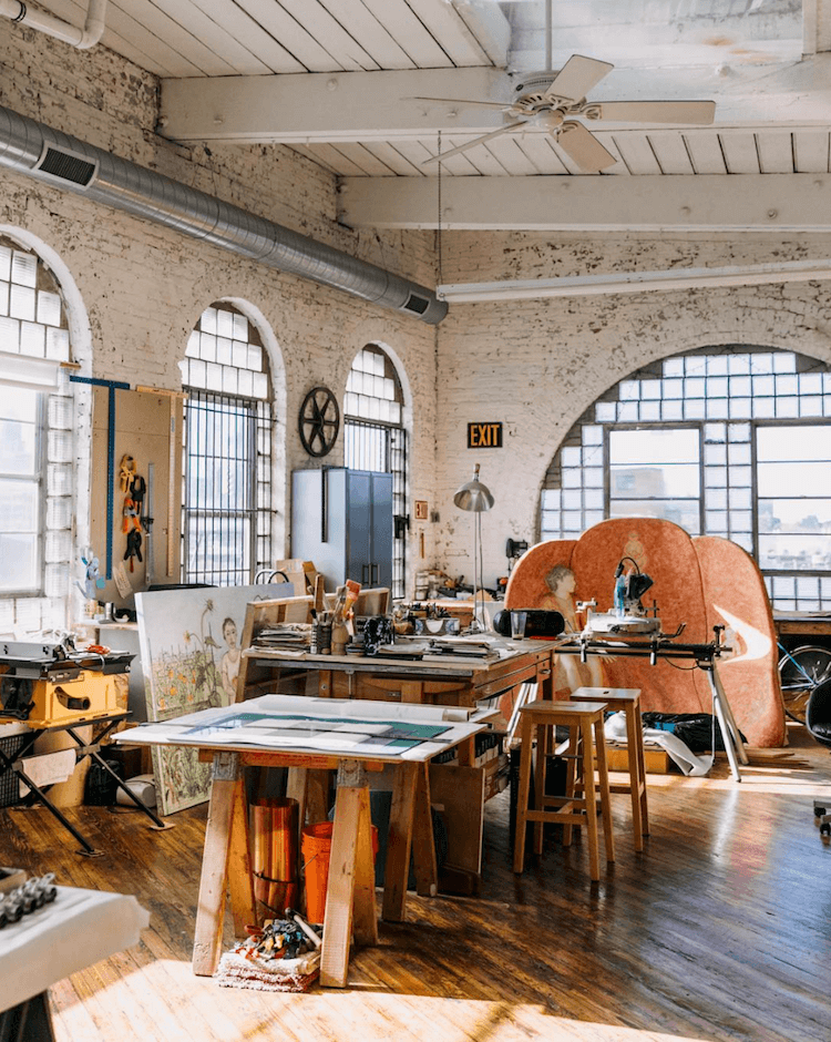artist lofts home ateliers nordroom9 Design Love: Artist Lofts and Home Ateliers