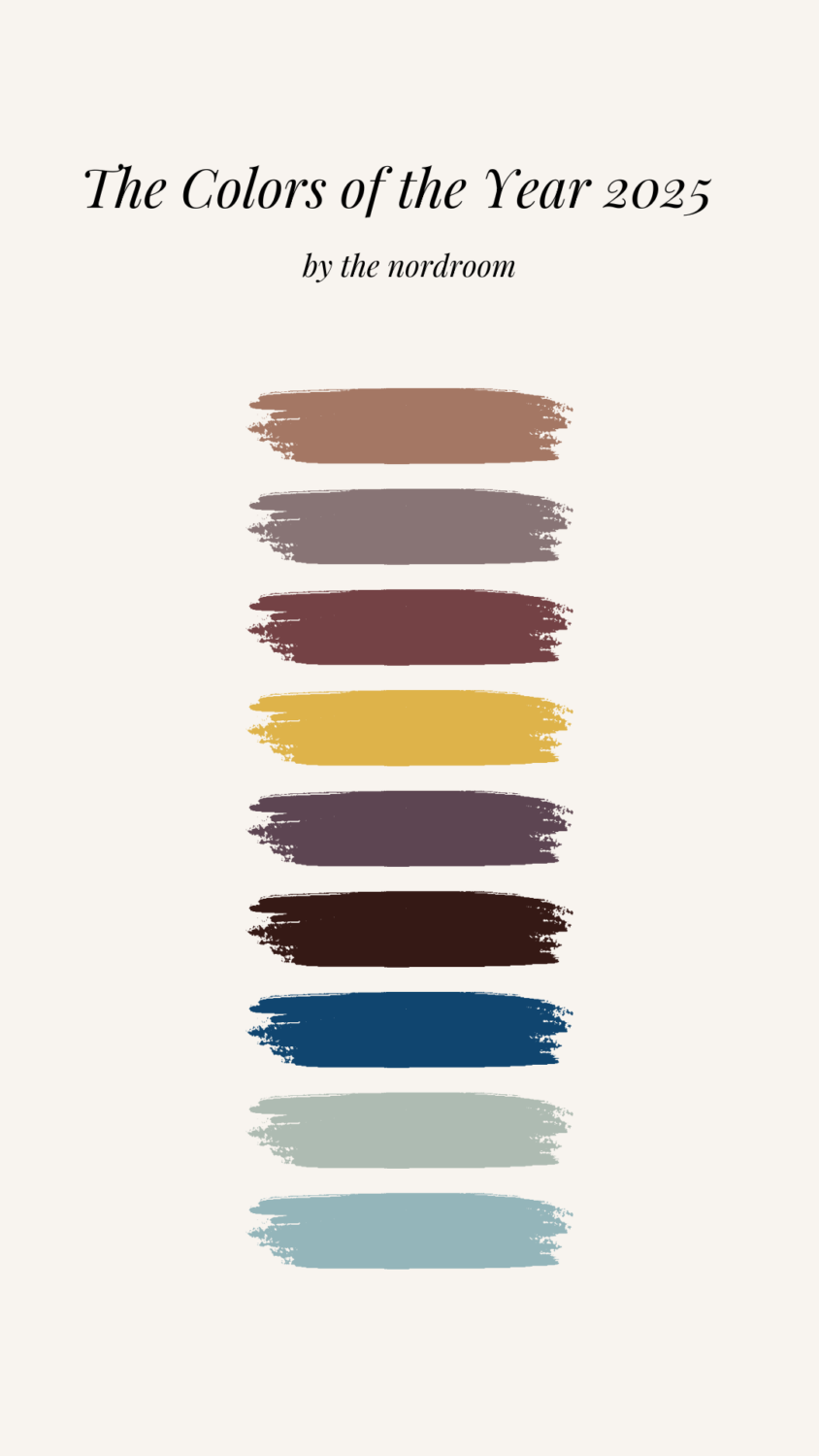 the colors of the year 2025 nordroom
