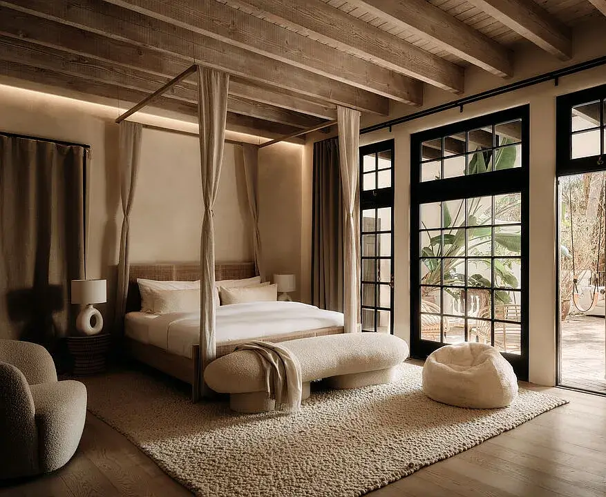 20 Tulum-Inspired Interiors in a Spanish Californian Home
