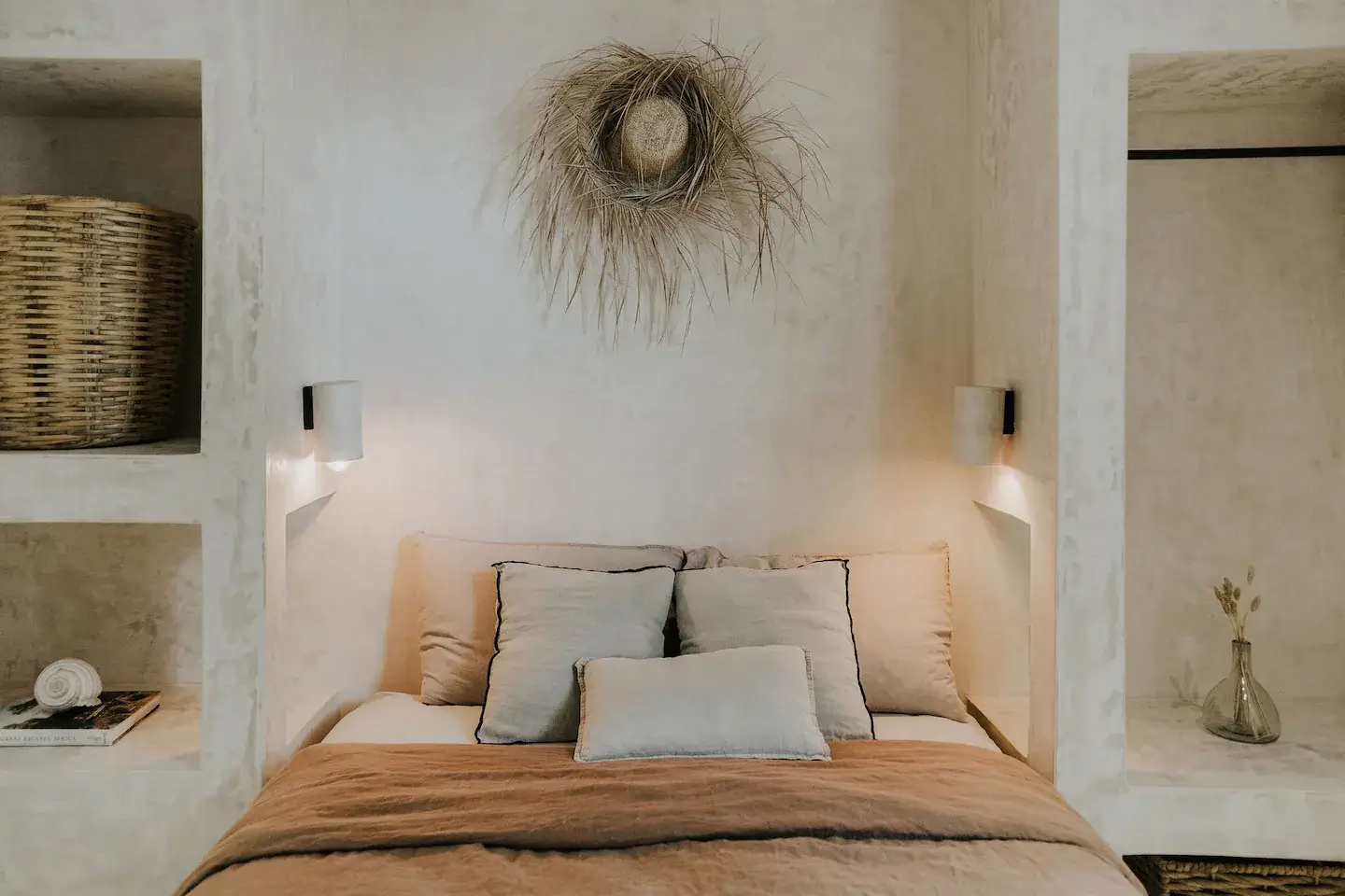 bed-niche-clothing-rack-sconces-nordroom