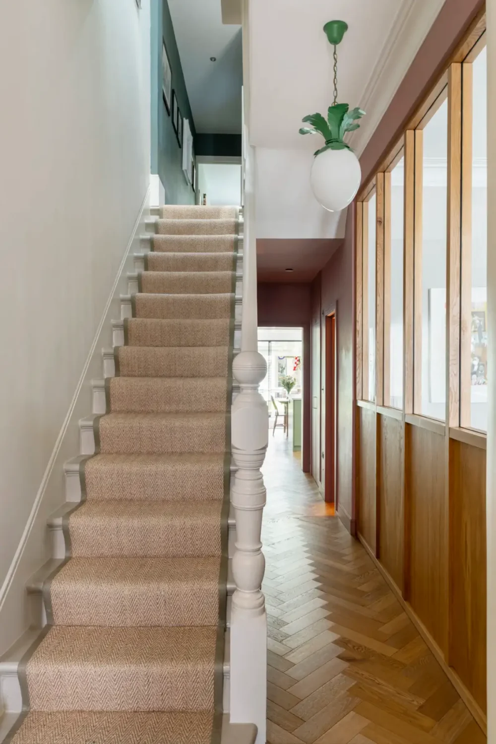 hall herringbone parquet floor