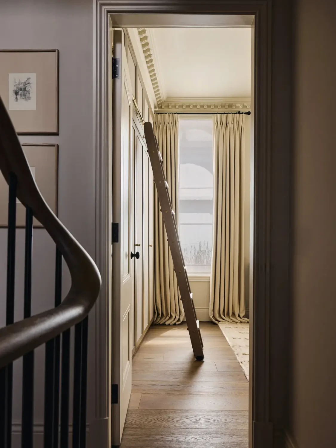 hall view into bedroom
