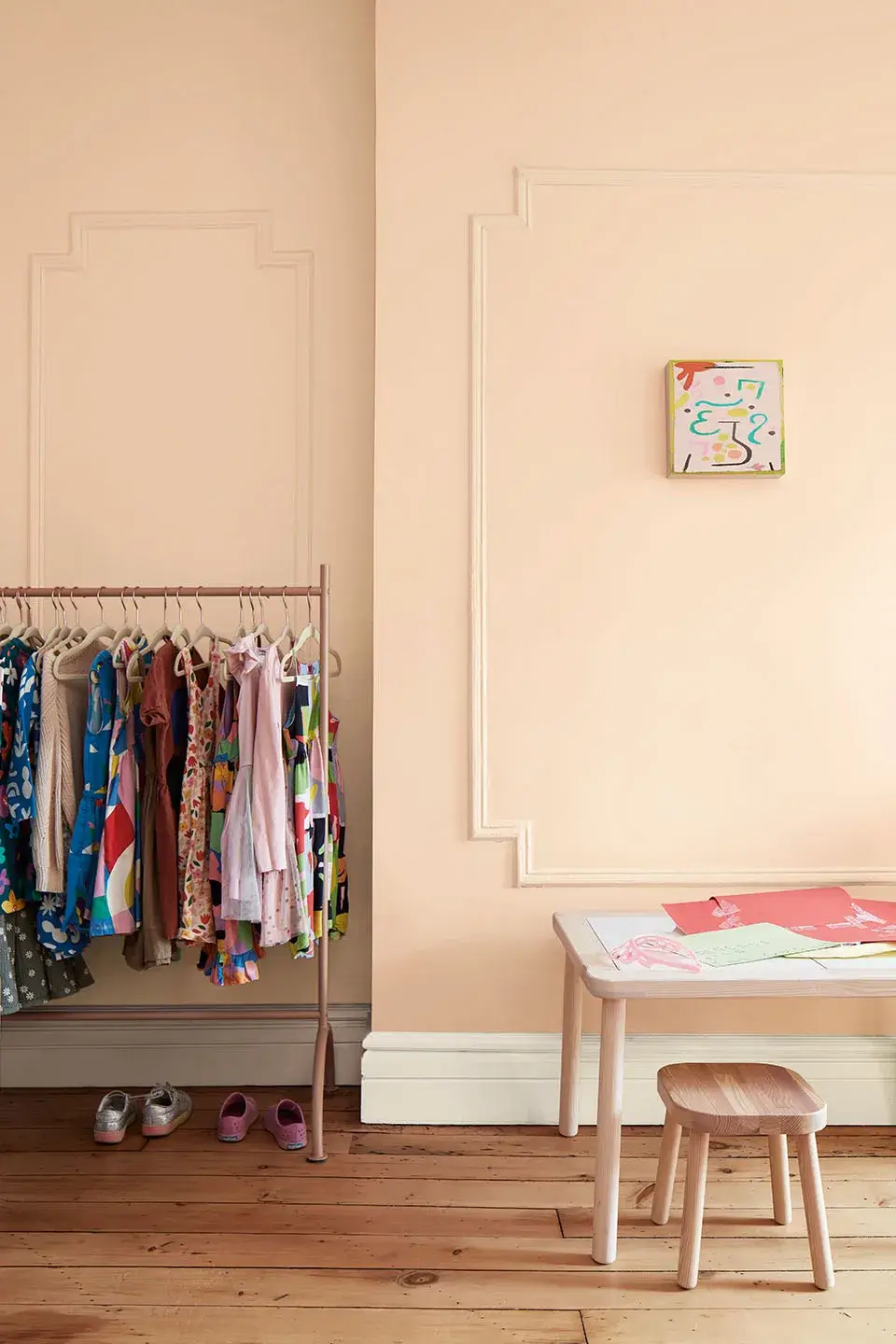 Kids Room tissue Pink benjamin moore nordroom